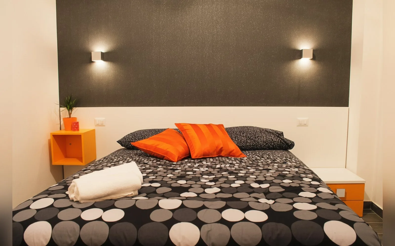 Bagno privato della Camera Matrimoniale con letti configurabili